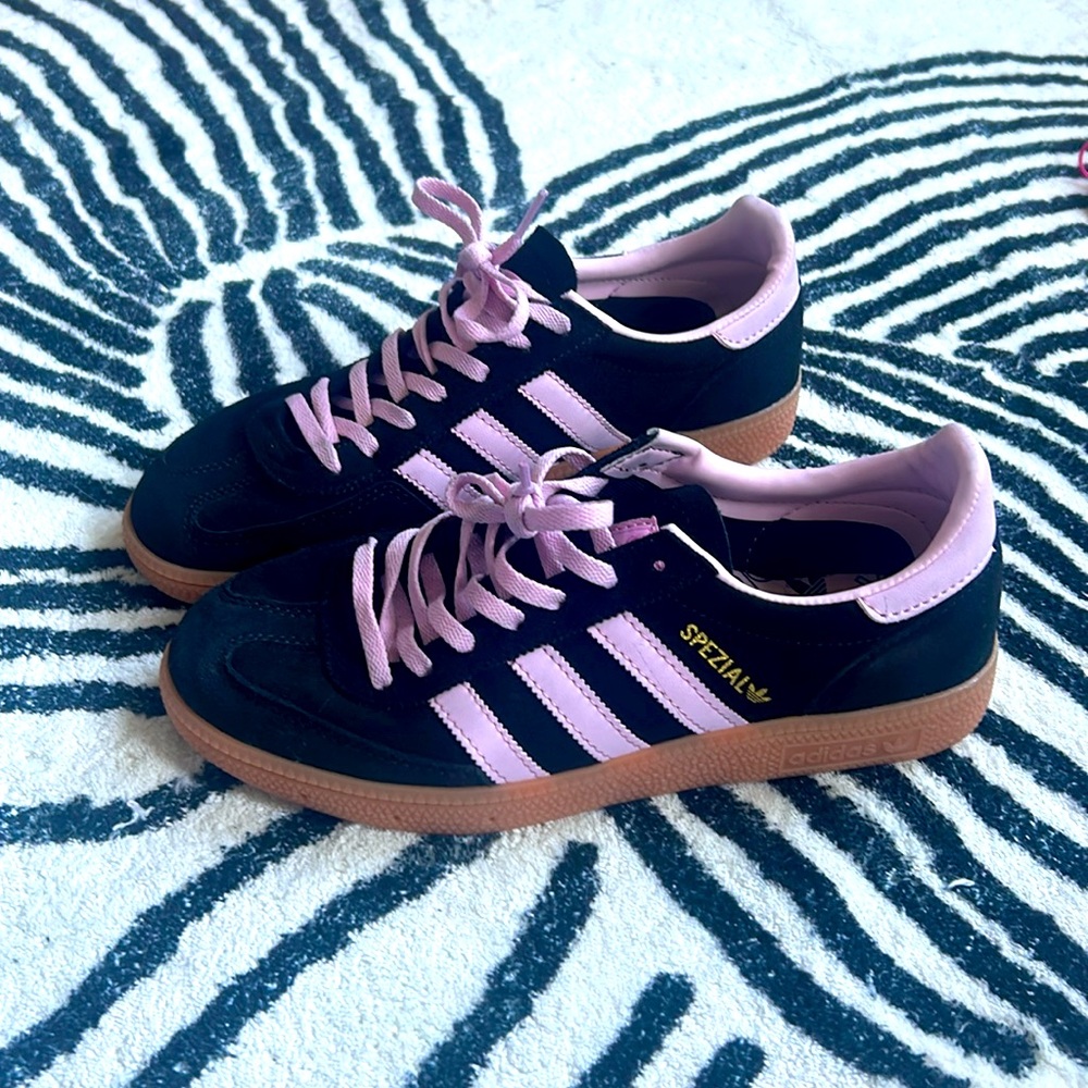 Adidas Handball Spezial ‘Black Clear Pink Gum’ Women’s 7.5